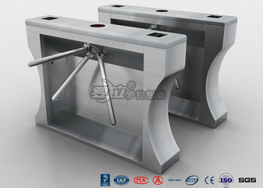 ซื้อ กึ่งอัตโนมัติ RFID Tripod Security Gates ทางเข้าสแตนเลส online manufacture