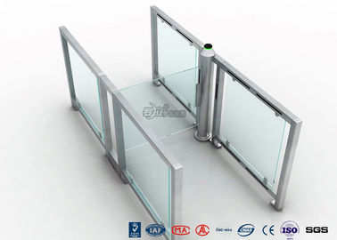 ซื้อ Visitor Entry Access Control Turnstiles , Handicap Pedestrain Luxury Security Swing Gate online manufacture
