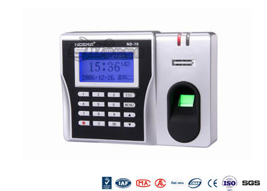 ซื้อ ABS Epoxy Security Biometric Fingerprint Reader , IP67 Electronic Attendance System online manufacture