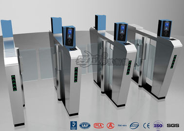 ซื้อ Waist Height Turnstile Security Systems , Face Recognition Speed Fastlane Turnstile online manufacture