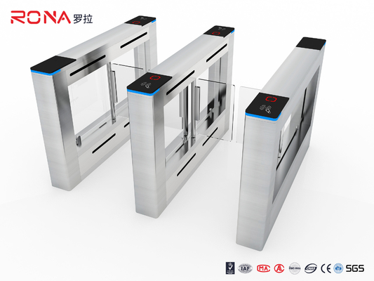 ซื้อ Office Security อัตโนมัติ SUS304 Swing Gate Turnstile พร้อมเครื่องอ่านบัตร online manufacture