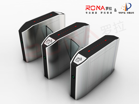ซื้อ Electronic Flap Turnstile Barrier Gate Anti Pinch Function ระบบควบคุมการเข้าออกที่ยืดหยุ่น online manufacture