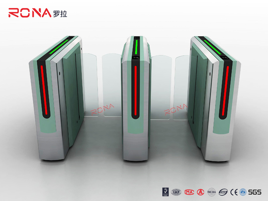 ซื้อ 304 SS Sliding Barrier Gate Turnstile Card Swipe Fingerprint Security Entrance Machine online manufacture