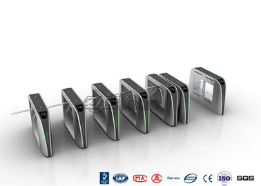 ซื้อ ประตูหมุนควบคุมการเข้าออกทางอิเล็กทรอนิกส์สแตนเลสออกแบบส่วนบุคคล online manufacture