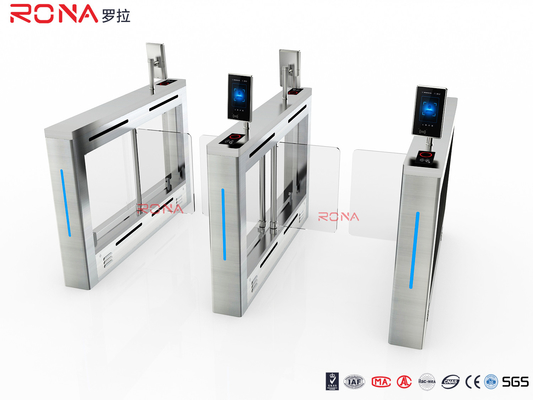 ซื้อ Rfid อัตโนมัติ Acrylic Arm Swing Barrier Gate Turntile ความกว้างทางเดิน 550-1100mm online manufacture