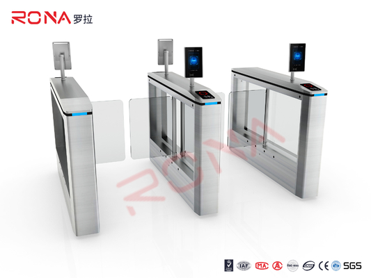 ซื้อ 304 สแตนเลสการ์ดอ่าน Swing Arm Barriers ระบบควบคุมคนเดิน online manufacture