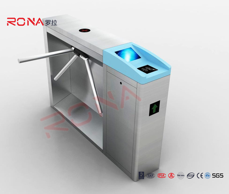 ซื้อ RFID Reader Turntile ประตูทางเข้า Tripod พร้อมแผ่นควบคุมการเข้า online manufacture