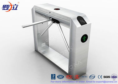 ซื้อ บาร์โค้ดเอวสูงประตูหมุนรอบสแตนเลส 25 ~ 30 คน / นาทีความเร็วในการเดิน online manufacture