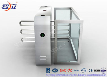 ซื้อ Pedestrian Swing Barrier Waist Height Turnstiles Entrance Security For Shopping Mall online manufacture