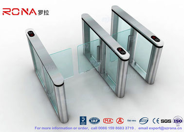 ซื้อ Fastlane Swing Barrier Gate ขัดเงินด้วยคอนแทคเลนส์แห้ง online manufacture