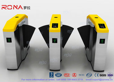 ซื้อ Fingerprint Retractable Flap Wing Barrier Pedestrian Control Flap Barrier Speed Gate online manufacture