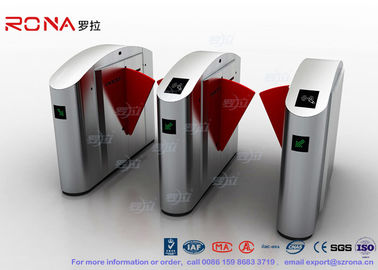 ซื้อ Flap Barrier Gate ความปลอดภัยสูงระบบ Turnstile Entry ความสูงของเอววงกลมกว้าง 550mm Passage online manufacture