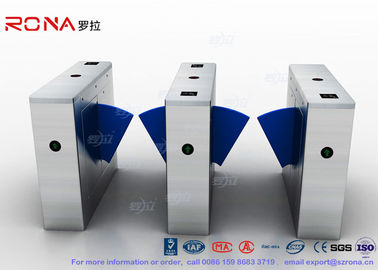 ซื้อ เดินผ่านเครื่องตรวจจับโลหะประตูรั้ว Flap ประตูโปร่งใส Flap Turnstile online manufacture