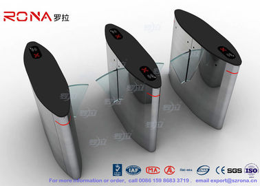 ซื้อ Flap Barrier Gate เอวสูงควบคุมการเข้าออกบาร์โค้ดบาร์โค้ดสำหรับประตูรั้วพิพิธภัณฑ์ online manufacture