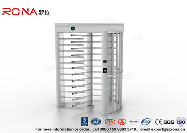 ซื้อ ประตูหมุนอิเลคทรอนิคส์แบบทนทานความสูงเต็มรูปแบบ Turnstiles สแตนเลส 30 คน / นาที online manufacture