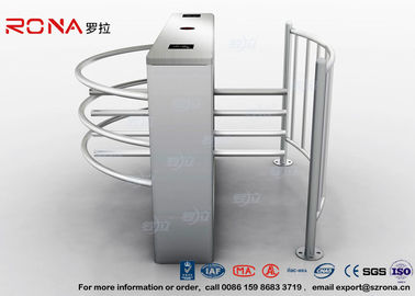 ซื้อ AC220V. ความสูงของเอวกึ่งอัตโนมัติหมุนทางเข้า IC / บัตรควบคุมการเข้าถึง AC220V online manufacture