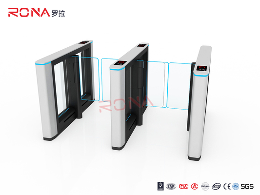 ซื้อ 304 สแตนเลส รางกั้นประตูด้วยความเร็วอัตโนมัติและระบบรักษาความปลอดภัย RFID online manufacture