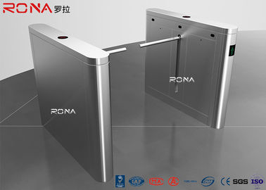 ซื้อ Bidirectional Ir เซ็นเซอร์ Drop Arm Turnstile 550mm ~ 1.2 เมตรความกว้างทางเดิน 4 อินฟราเรดคู่ online manufacture