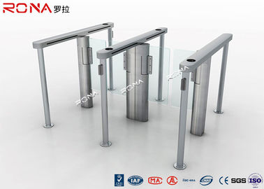 ซื้อ ลายนิ้วมือควบคุมด้วย Pedestrain Automatic Swing Gates Turnstile ความยืดหยุ่นได้ online manufacture