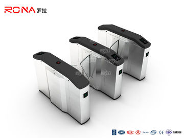 ซื้อ รปภ. Passage Flap Barrier Gate การควบคุมการเข้าถึงประตูหมุนสำหรับอพาร์ทเมนท์ / รถไฟใต้ดิน online manufacture