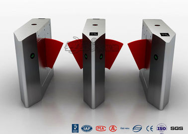 ซื้อ เซ็นเซอร์ควบคุมการเข้าถึงประตูหมุน Flap Barrier, เซ็นเซอร์อินฟราเรดประตูคนเดินที่มีบัตร IC / ID online manufacture