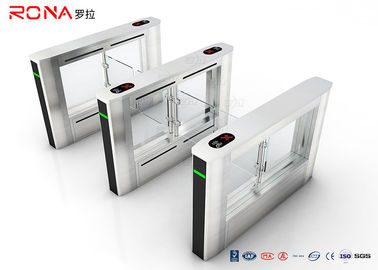 ซื้อ อาคารสำนักงาน RFID Swing Gate ประตูหมุนประตูกระจกสำหรับระบบควบคุมการเข้าถึง online manufacture