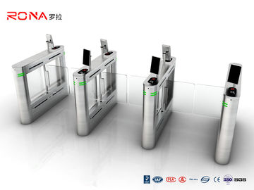 ซื้อ SUS304 อะครีลิคแก้วสวิง Barrier Gate IP54 DC24V ประตูรั้วหมุนได้ online manufacture