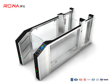 ซื้อ ประตูหมุนความเร็วสนามบิน RS232 SS พร้อมระบบจดจำใบหน้าด้วยลายนิ้วมือ online manufacture