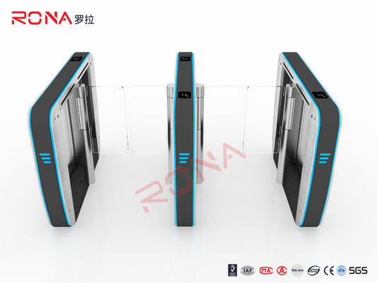 คันสูง อาคารสํานักงาน การควบคุมการเข้าถึง Turntiles สแตนเลส RFID Reader