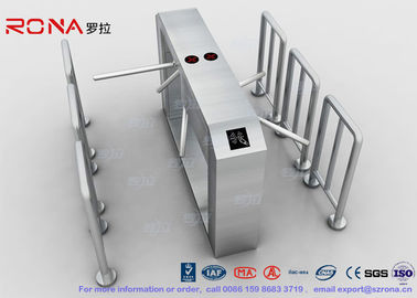 เอวสูงประตูขาตั้งกลไกประตู Turnstile Intelligent Antirust สำหรับสถานี