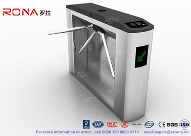 RFID Card Reader Tripod Turnstile Gate , Entrance Turnstile Access Control