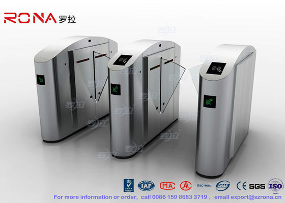 อัจฉริยะ Flap Barrier Gate Flap ที่กันน้ำสำหรับประตูรั้วที่จอดรถพร้อมระบบเตือนภัย Handicap