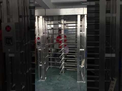 ประตูหมุนแบบเต็มความสูงอัตโนมัติระดับดีลักซ์ ระบบคนเดินเท้า สิ่งอำนวยความสะดวกที่จอดรถ ประตูหมุน