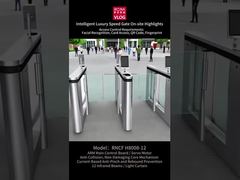 ระบบควบคุมการเข้าออกประตูความเร็วที่หรูหรา ระบบรักษาความปลอดภัยสำนักงาน