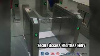 Drop Arm Turnstile RFID Security Gate สิ่งอำนวยความสะดวกสาธารณะ