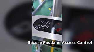 Fastlane Speed ​​Gate Turnstile ทางเข้าออกสำหรับคนเดินเท้าที่ปลอดภัย