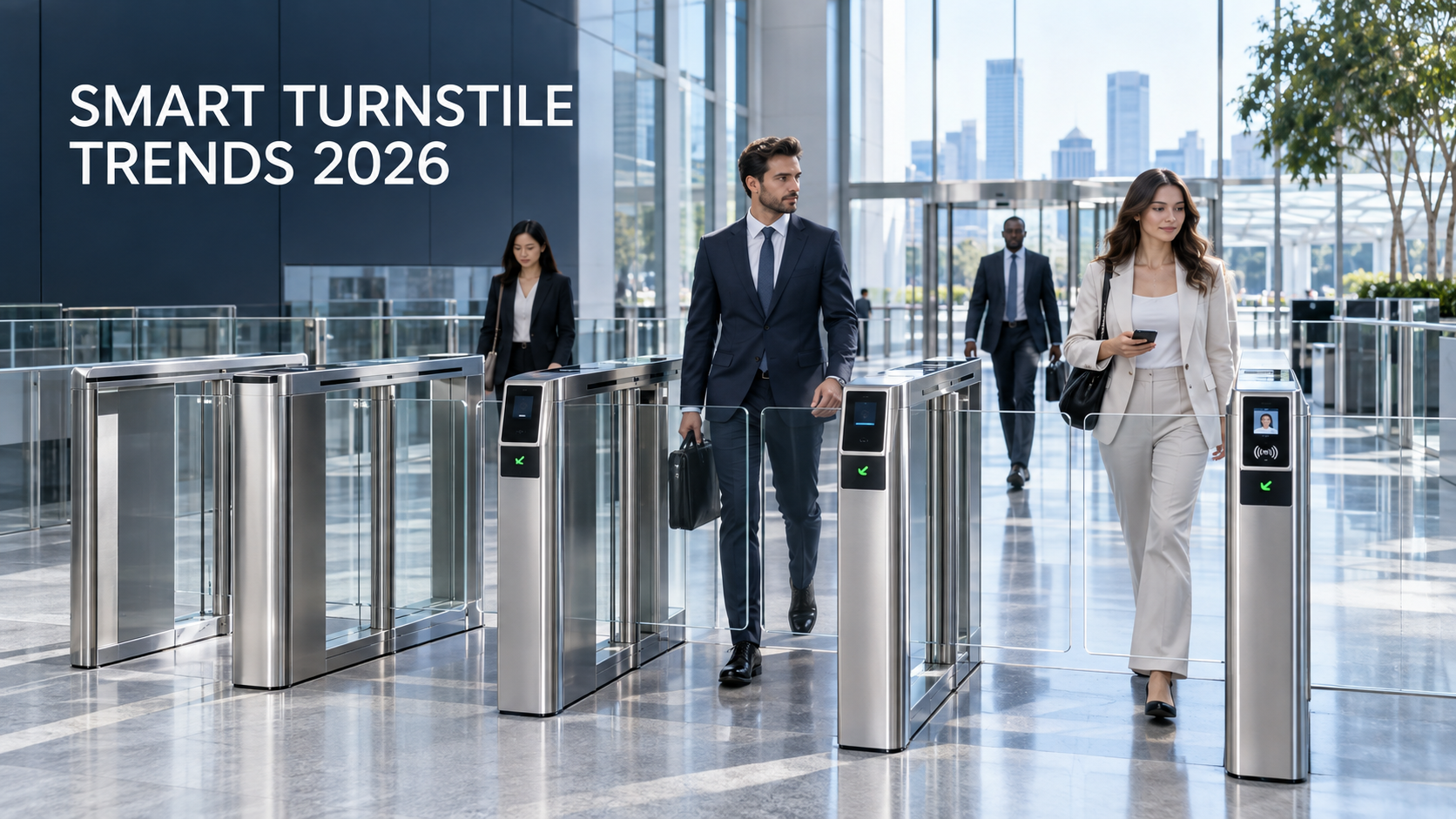 บล็อกบริษัทล่าสุดเกี่ยวกับ From Physical Barriers to Smart Access Nodes: How Turnstiles Are Evolving in 2026