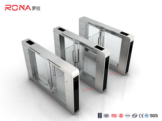 อัจฉริยะ Anti Pinch Speed ​​Gate Turnstile ป้องกันการชนที่ผิดกฎหมายด้วยเซ็นเซอร์ 9- 12 คู่