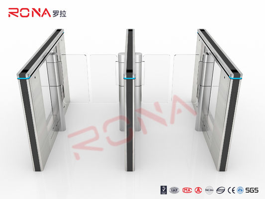 เซ็นเซอร์ประตูหมุนควบคุมความเร็วอัตโนมัติ 6 คู่พร้อมเซอร์โวมอเตอร์ไร้แปรงถ่าน