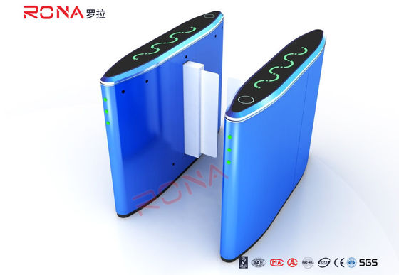ประตูกั้นอัตโนมัติแบบเลื่อนอัตโนมัติ RFID ประตูหมุนควบคุมการเข้าถึงแบบหมุนได้
