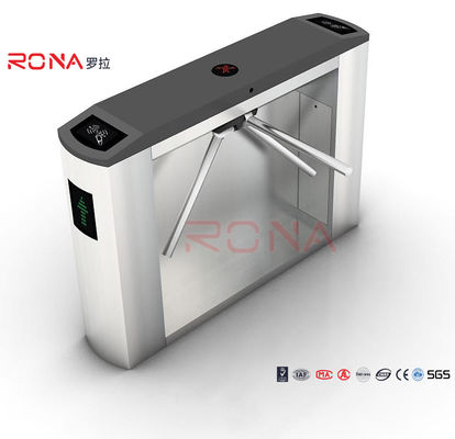 ประตูทางเข้าทางการค้า Fastlane Tripod Turnstile ประตูทางเข้าระบบความปลอดภัยอัตโนมัติ