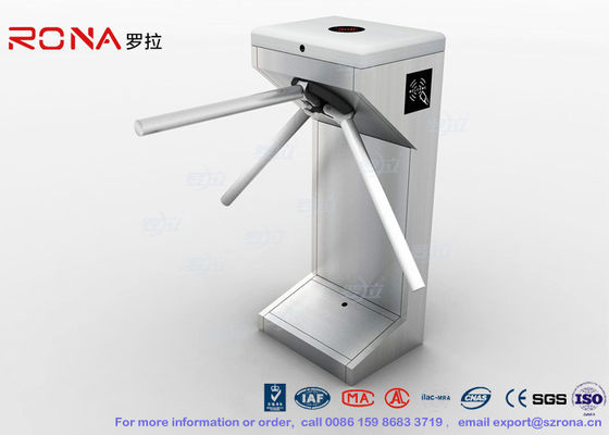 Semi - Automatic Vertical Tripod Turnstile Entrance For Security System
