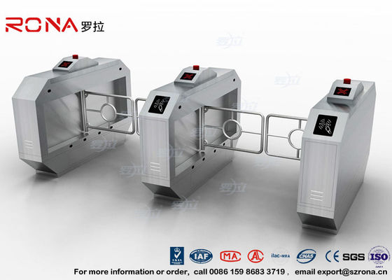 RFID Entrance Palm Print สวิงประตูหมุนรอบคอลเลกชันบัตรเหรียญอัตโนมัติ