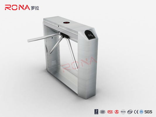 ประตูทางเข้าทางการค้า Fastlane Tripod Turnstile ประตูทางเข้าระบบความปลอดภัยอัตโนมัติ