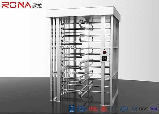 กึ่งประตูอัตโนมัติประตูหมุนรอบคนเดินเต็มความสูง 30 ~ 35 คน / นาที