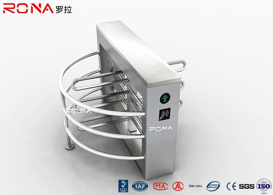 DC มอเตอร์ 24V แปรงสูงครึ่งวงกลมเครื่องอ่านลายนิ้วมือ / RIFD Access Control