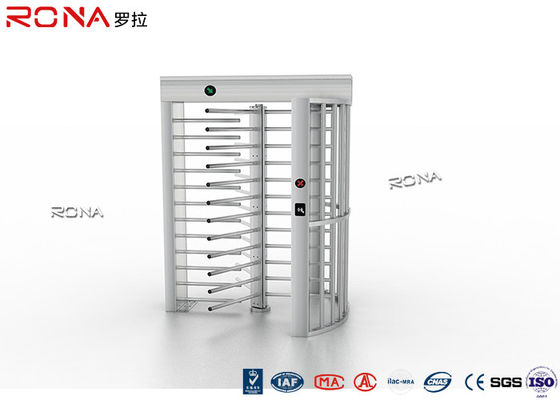 Security Baffle Gate Full High Turnstile 30 คน / นาทีสำหรับประตูรั้วรอบปฐมทัศน์