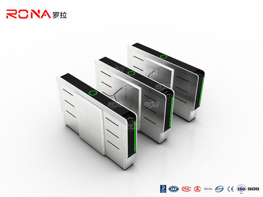 อะคริลิกแผ่นกั้นประตู IC การ์ดระบบรักษาความปลอดภัยคนเดินลายนิ้วมือ