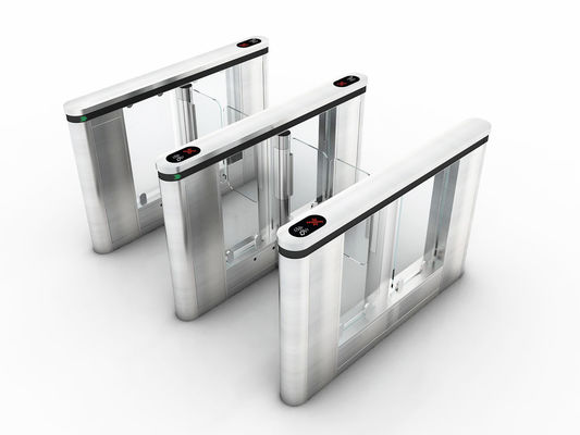 304 สแตนเลสประตูความเร็วประตูหมุนควบคุมการเข้าถึงชุบหลายสี